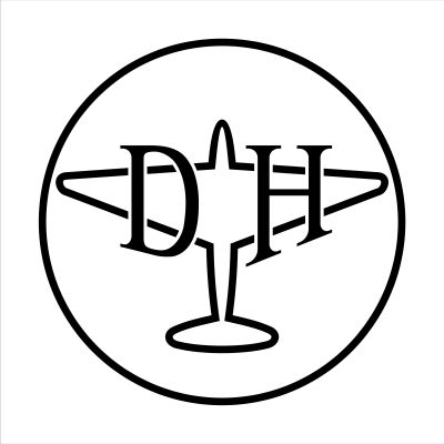 Vintage de Havilland logo