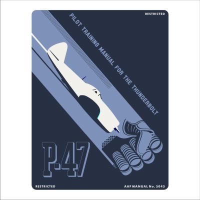 P-47 Pilot Training Manual cover art