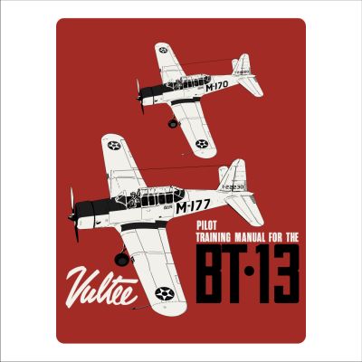 Vultee BT-13 Pilot Training Manual cover art