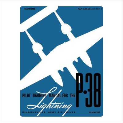 P-38 Pilot Training Manual cover art