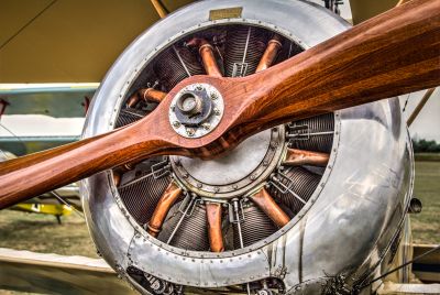 Sopwith Pup - le Rhône Engine